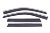 AVS 794015 | 11-18 Jeep Grand Cherokee Ventvisor Low Profile Deflectors 4pc - Smoke w/Chrome Trim; 2011-2018 Alternate Image 1