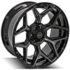 4Play Wheels 4p06-22100-6d55-18bbt | 4PLAY Wheel 22 4PLAY GEN3 Wheel 4P06 Brushed Black 22x10 Toyota 4Runner 1996-2022; 1996-2022 Alternate Image 2