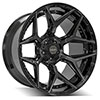 4Play Wheels 4p06-22120-5d55-44bbt | 4PLAY Wheel 22 4PLAY GEN3 Wheel 4P06 Brushed Black 22x12 Dodge Ram 1500 1994-2010; 1994-2010 Alternate Image 2