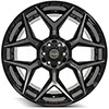 4Play Wheels 4p06-22120-6d55-44bbt | 4PLAY Wheel 22 4PLAY GEN3 Wheel 4P06 Brushed Black 22x12 Toyota 4Runner 1996-2022; 1996-2022 Alternate Image 1