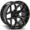 4Play Wheels 4p06-24120-6d55-44bbt | 4PLAY Wheel 24 4PLAY GEN3 Wheel 4P06 Brushed Black 24x12 Ram Rebel 1500 6 Lug 2019-2022; 2019-2022 Alternate Image 2