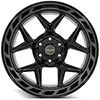 4Play Wheels 4p55-20100-6d55-18bbt | 4PLAY Wheel 20 4PLAY GEN3 Wheel 4P55 Brushed Black 20x10 GMC Sierra 1500 1999-2022; 1999-2022 Alternate Image 1