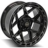 4Play Wheels 4p55-20100-6d55-18bbt | 4PLAY Wheel 20 4PLAY GEN3 Wheel 4P55 Brushed Black 20x10 Toyota Tundra 2022; 2020-2022 Alternate Image 2