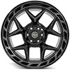 4Play Wheels 4p55-20120-6d55-44bbt | 4PLAY Wheel 20 4PLAY GEN3 Wheel 4P55 Brushed Black 20x12 Toyota Tundra 2022; 2020-2022 Alternate Image 1