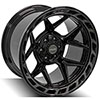 4Play Wheels 4p55-20120-6d55-44bbt | 4PLAY Wheel 20 4PLAY GEN3 Wheel 4P55 Brushed Black 20x12 Toyota Tundra 2022; 2020-2022 Alternate Image 2