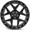 4Play Wheels 4p55-22100-5d55-18bbt | 4PLAY Wheel 22 4PLAY GEN3 Wheel 4P55 Brushed Black 22x10 Jeep Wrangler 2007-2022; 2007-2022 Alternate Image 1