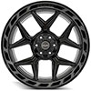 4Play Wheels 4p55-22100-6d55-18bbt | 4PLAY Wheel 22 4PLAY GEN3 Wheel 4P55 Brushed Black 22x10 Ford F-150 Raptor 2010-2022; 2010-2022 Alternate Image 1