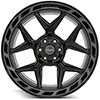 4Play Wheels 4p55-22120-6d55-44bbt | 4PLAY Wheel 22 4PLAY GEN3 Wheel 4P55 Brushed Black 22x12 Toyota 4Runner 1996-2022; 1996-2022 Alternate Image 1