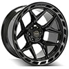 4Play Wheels 4p55-22120-6d55-44bbt | 4PLAY Wheel 22 4PLAY GEN3 Wheel 4P55 Brushed Black 22x12 Toyota 4Runner 1996-2022; 1996-2022 Alternate Image 2