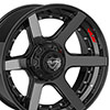 4Play Wheels 4p60-22120-5d55-44bbt | 4PLAY Wheel 22x12 4P60 Brushed Black Rim Jeep Grand Cherokee 1999-2022; 1999-2022 Alternate Image 15