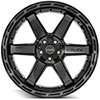 4Play Wheels 4p63-22100-5d55-18bbt | 4PLAY Wheel 22 4PLAY GEN3 Wheel 4P63 Brushed Black 22x10 Jeep Grand Cherokee 1999-2022; 1999-2022 Alternate Image 1