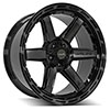 4Play Wheels 4p63-22100-5d55-18bbt | 4PLAY Wheel 22 4PLAY GEN3 Wheel 4P63 Brushed Black 22x10 Jeep Grand Cherokee 1999-2022; 1999-2022 Alternate Image 2