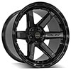 4Play Wheels 4p63-22120-5d55-44bbt | 4PLAY Wheel 22 4PLAY GEN3 Wheel 4P63 Brushed Black 22x12 Jeep Grand Cherokee 1999-2022; 1999-2022 Alternate Image 2