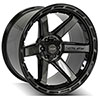 4Play Wheels 4p63-22120-6d55-44bbt | 4PLAY Wheel 22 4PLAY GEN3 Wheel 4P63 Brushed Black 22x12 Nissan Titan 2008-2022; 2008-2022 Alternate Image 2