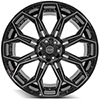 4Play Wheels 4p83-24120-6d55-44bbt | 4PLAY Wheel 24 4PLAY GEN3 Wheel 4P83 Brushed Black 24x12 Lexus LX450 1996-1997; 1996-1997 Alternate Image 1