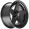 4Play Wheels 4pf5-20090-6d55-0b1-b | 4PLAY Wheel 20x9 4PF5 Gloss Black Barrel with Matte Center Rim Nissan Titan 2008-2022; 2008-2022 Alternate Image 1