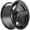 4Play Wheels 4pf5-22100-5150-18b1-b | 4PLAY Wheel 22x10 4PF5 Gloss Black Barrel with Matte Center Rim Toyota Sequoia 2008-2021; 2008-2021 Alternate Image 1