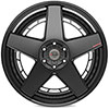 4Play Wheels 4pf5-22100-6d55-18b1-b | 4PLAY Wheel 22x10 4PF5 Gloss Black Barrel with Matte Center Rim Nissan Titan 2008-2022; 2008-2022 Alternate Image 2