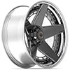 4Play Wheels 4pf5-22100-6d55-18bg-p | 4PLAY Wheel 22x10 4PF5 Polished Barrel with Tinted Clear Center Rim Toyota 4Runner 1996-2022; 1996-2022 Alternate Image 1