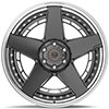 4Play Wheels 4pf5-22100-6d55-18bg-p | 4PLAY Wheel 22x10 4PF5 Polished Barrel with Tinted Clear Center Rim Toyota 4Runner 1996-2022; 1996-2022 Alternate Image 2