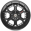 4Play Wheels 4pf6-20090-5d55-0b1-b | 4PLAY Wheel 20x9 4PF6 Gloss Black Barrel with Matte Center Rim Jeep Grand Cherokee 1999-2022; 1999-2022 Alternate Image 2