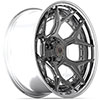 4Play Wheels 4pf6-22100-5d55-18bg-p | 4PLAY Wheel 22x10 4PF6 Polished Barrel with Tinted Clear Center Rim Jeep Grand Cherokee 1999-2022; 1999-2022 Alternate Image 1