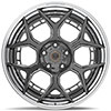 4Play Wheels 4pf6-22100-5d55-18bg-p | 4PLAY Wheel 22x10 4PF6 Polished Barrel with Tinted Clear Center Rim Jeep Grand Cherokee 1999-2022; 1999-2022 Alternate Image 2