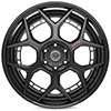 4Play Wheels 4pf6-22100-6d55-18b1-b | 4PLAY Wheel 22x10 4PF6 Gloss Black Barrel with Matte Center Rim Chevrolet Tahoe 1995-2022; 1995-2022 Alternate Image 2