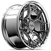 4Play Wheels 4pf6-22100-8650-18bg-p | 4PLAY Wheel 22x10 4PF6 Polished Barrel with Tinted Clear Center Rim Hummer H1 1992-2006; 1992-2006 Alternate Image 2