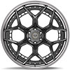 4Play Wheels 4pf6-24140-6d55-76bg-p | 4PLAY Wheel 24x14 4PF6 Polished Barrel with Tinted Clear Center Rim Toyota 4Runner 1996-2022; 1996-2022 Alternate Image 2