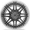 4Play Wheels 4pf8-22100-5d55-18bg-p | 4PLAY Wheel 22x10 4PF8 Polished Barrel with Tinted Clear Center Rim Jeep Grand Cherokee 1999-2022; 1999-2022 Alternate Image 2