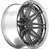 4Play Wheels 4pf8-22100-6d55-18bg-p | 4PLAY Wheel 22x10 4PF8 Polished Barrel with Tinted Clear Center Rim Nissan Titan 2008-2022; 2008-2022 Alternate Image 1