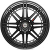 4Play Wheels 4pf8-24140-8650-76b1-b | 4PLAY Wheel 24x14 4PF8 Gloss Black Barrel with Matte Center Rim Chevrolet Suburban 2500 1989-2013; 1989-2013 Alternate Image 2