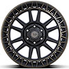 4Play Wheels 4ps12-20090-6120-0b1mbr | 4PLAY Wheel 20x9 4PS12 Satin Machined with Bronze Rim GMC Canyon 2015-2022; 2015-2022 Alternate Image 1