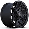 4Play Wheels 4ps50-17090-5d55-0b1 | 4PLAY Wheel 17x9 4PS50 Satin Black Rim Dodge Journey 2009-2022; 2009-2022 Alternate Image 2