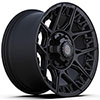 4Play Wheels 4ps50-17090-6d55-0b1 | 4PLAY Wheel 17x9 4PS50 Satin Black Rim Hummer H3 2006-2010; 2006-2010 Alternate Image 2