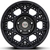 4Play Wheels 4ps60-17090-5d55-0b1 | 4PLAY Wheel 17x9 4PS60 Satin Black 17x9 Rim Dodge Dakota 2005-2011; 2005-2011 Alternate Image 1