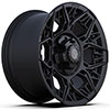 4Play Wheels 4ps60-18090-5d55-0b1 | 4PLAY Wheel 18x9 4PS60 Satin Black Rim Dodge Journey 2009-2022; 2009-2022 Alternate Image 2