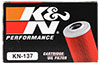 K&N Engineering kn137 | K&N Suzuki 2.375in OD x 1.469in H Oil Filter Alternate Image 5