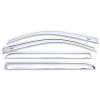 AVS 684930 | 15-22 Ford Edge Ventvisor Front & Rear Window Deflectors 4pc - Chrome; 2015-2022 Alternate Image 2