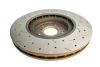 DBA 42314xs | 16-20 Infiniti Q50 Red Sport 3.0TT Front 4000 Series Drilled & Slotted Rotor; 2016-2020 Alternate Image 2