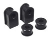 Prothane 6-1151-BL | 92-00 Ford E250/350 Van Front Sway Bar Bushings - 1in - Black; 1992-2000 Alternate Image 1