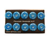 NRG fw-150bl | Fender Washer Kit w/Color Matched M6 Bolt Rivets For Plastic (Blue) - Set of 10 Alternate Image 1