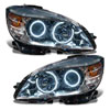 Oracle Lighting 7115-001 | Oracle 08-11 Mercedes Benz C-Class Pre-Assembled Headlights - Chrome Housing - White; 2008-2011 Alternate Image 2