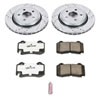 PowerStop k5956-26 | Power Stop 18-19 Dodge Durango Rear Z26 Street Warrior Brake Kit; 2018-2022 Alternate Image 2