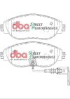 DBA db8849sp | 13-21 Volkswagen Golf R (MK7) SP Performance Front Brake Pads; 2013-2021 Alternate Image 2