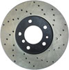 Stoptech 128.34031L | StopTech BMW 540i Sport Cryo Cross Drilled Rotor, Front Left; 1996-2000 Alternate Image 6