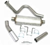 JBA 40-2501 | 99-05 Ford Excursion 5.4L/6.8L 409SS Pass Side Single Exit Cat-Back Exhaust; 1999-2005 Alternate Image 1