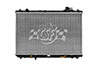 CSF 2822 | 01-07 Toyota Highlander 2.4L OEM Plastic Radiator; 2001-2007 Alternate Image 1