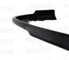 Seibon FL0607MITEVO9-RA | Carbon Fiber Ra Style Front Lip Mitsubishi Lancer Evo Ix; 2006-2007 Alternate Image 2